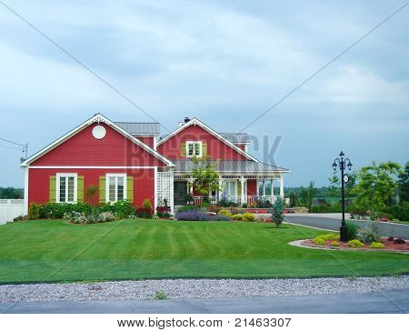 Røde huse