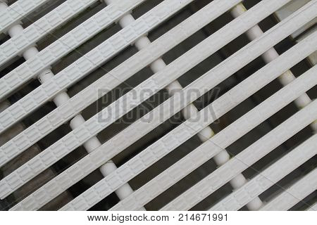 Abstract background White color Modern plastic Dashed lines textured pattern striped diagonal