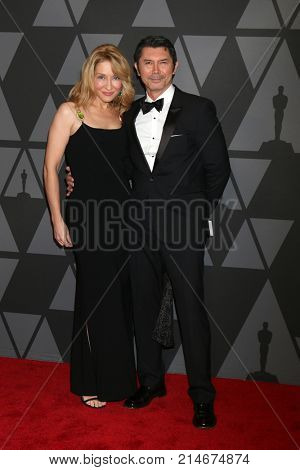 LOS ANGELES - NOV 11:  Yvonne Boismier Phillips, Lou Diamond Phillips at the AMPAS 9th Annual Governors Awards at Dolby Ballroom on November 11, 2017 in Los Angeles, CA