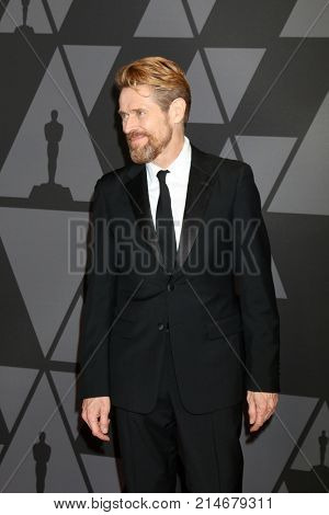 LOS ANGELES - NOV 11:  Willem Dafoe at the AMPAS 9th Annual Governors Awards at Dolby Ballroom on November 11, 2017 in Los Angeles, CA