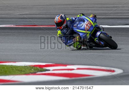 Alex Rins Of Spain And Team Suzuki Ecstar