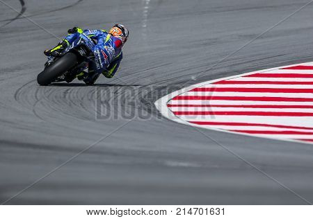 Alex Rins Of Spain And Team Suzuki Ecstar