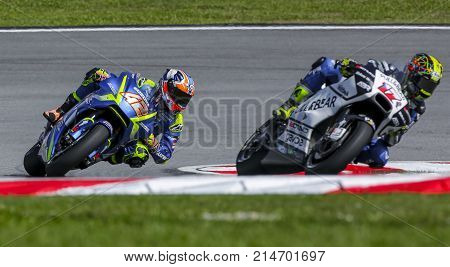 Alex Rins Of Spain And Team Suzuki Ecstar