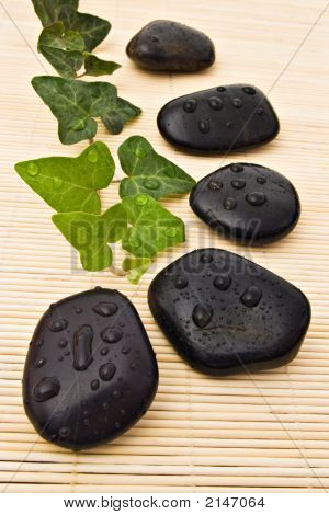 Spa Stones And Ivy
