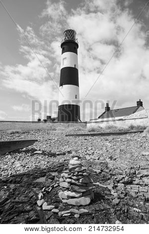 St.Johns point a well known light house in north ireland