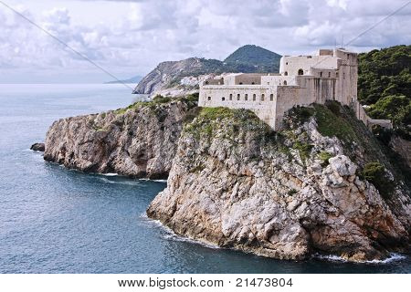 Magica Fortezza Lovrijenac a Dubrovnik (Croazia)