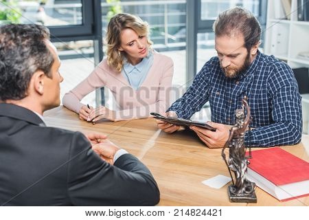 Man Reading Contract