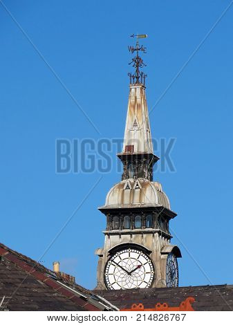 Lord Street Town Hall And Clock Jan Merseyside Southport