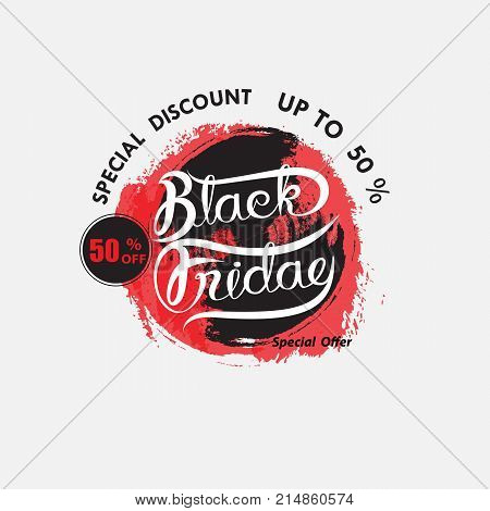 Black Friday sale abstract banner.Black Friday sale design template.Promo abstract vector background design.Vector illustration