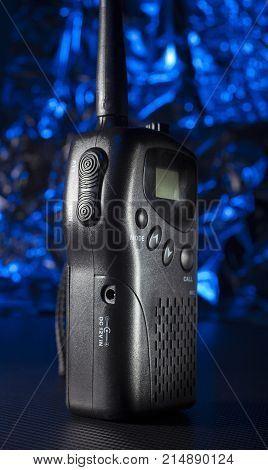 Walkie-talkie that operates on the multi user radio system