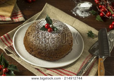 Sweet Homemade Christmas Figgy Pudding