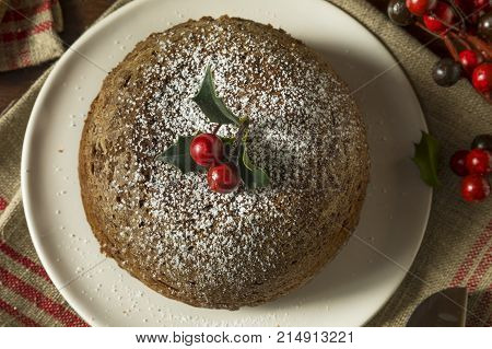 Sweet Homemade Christmas Figgy Pudding