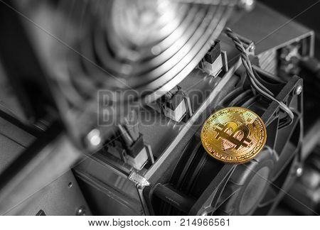 cryptocurrency equipment mining money electronic finance coin