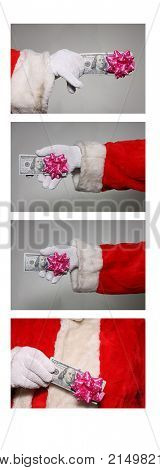 Santa Claus Photo Booth. Photo Booth picture with Santa Claus. 