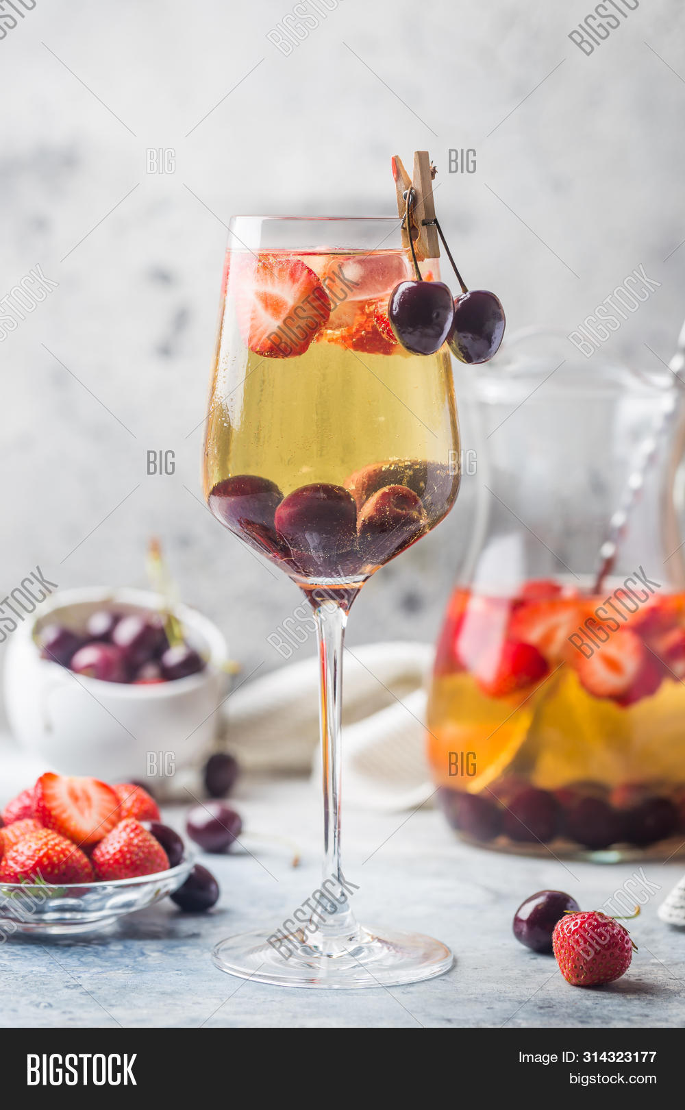 White Wine Sangria Image & Photo (Free Trial) Bigstock