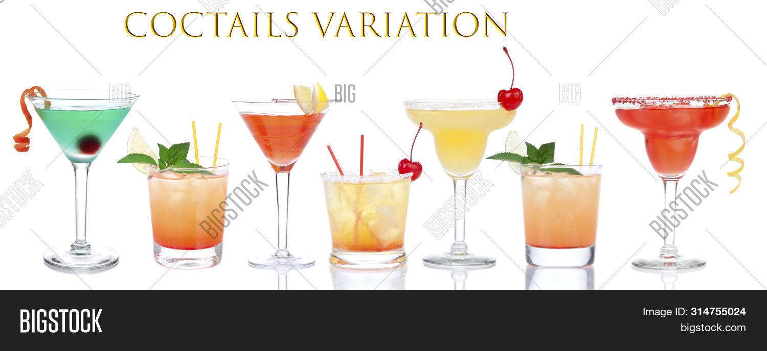 Cocktails Composition Image & Photo (Free Trial) Bigstock