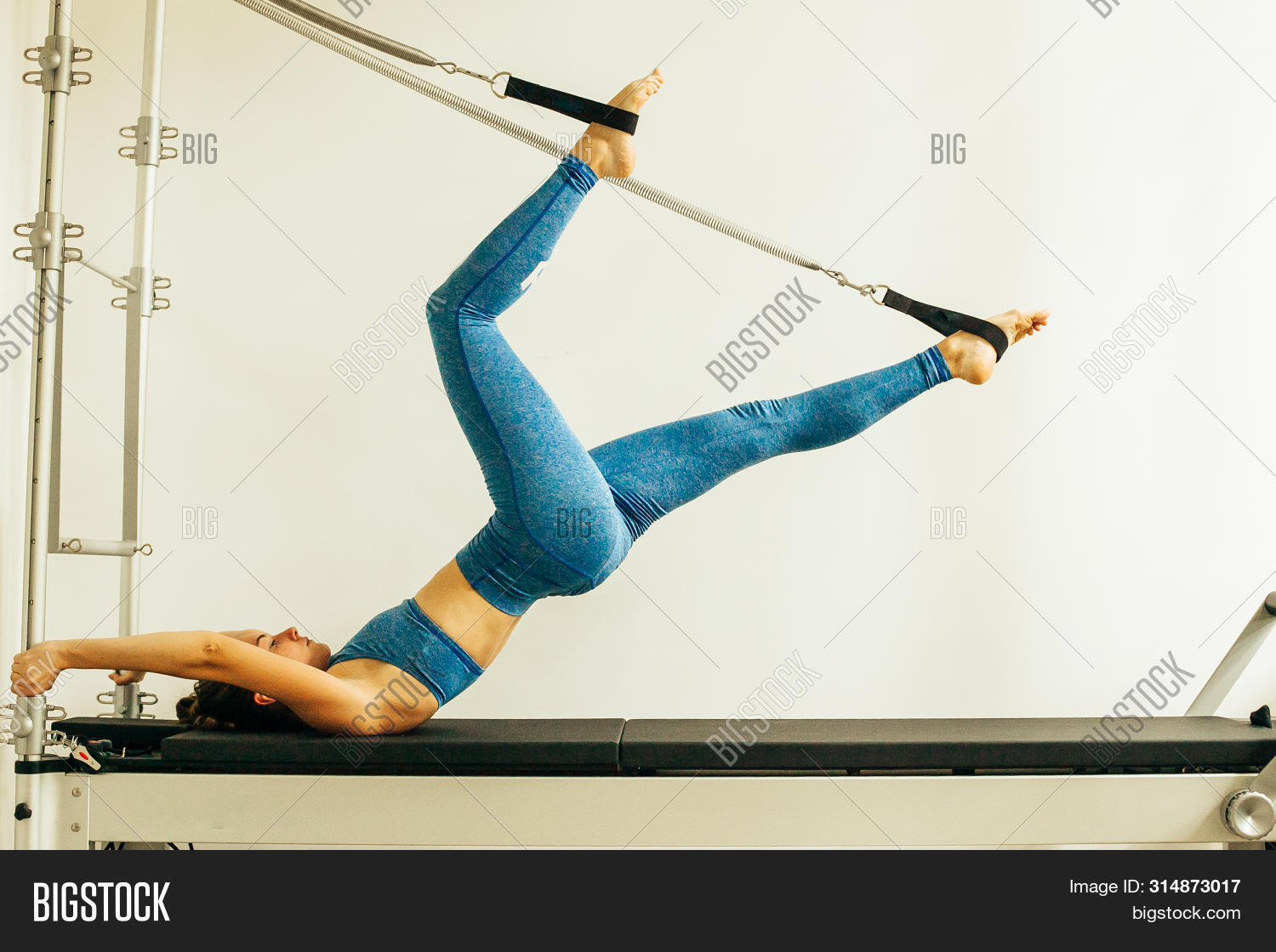 Pilates Front Splits Image & Photo (Free Trial) Bigstock
