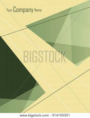 Bright Vector Modern Design Template. Annual Report Elements For Your Work. Colorful Layout, Magazin