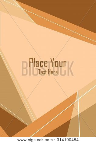 Bright Vector Modern Design Template. Annual Report Elements For Your Work. Colorful Layout, Magazin