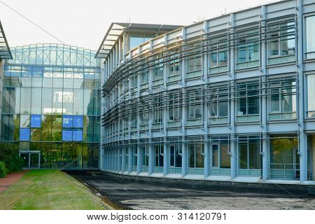 West Drayton, London, Uk, July 2019. Architectural Elements Of The Modern London