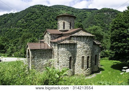 10th Century Ancient Christian Church, Nizhnearhizy Temples, Northern Zelenchuk Temple, Stone Temple
