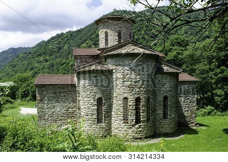 10th Century Ancient Christian Church, Nizhnearhizy Temples, Northern Zelenchuk Temple, Stone Temple