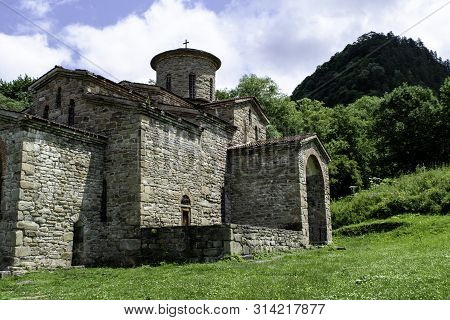 10th Century Ancient Christian Church, Nizhnearhizy Temples, Northern Zelenchuk Temple, Stone Temple
