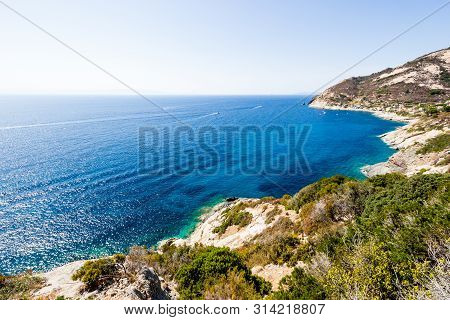 Cristal Sea Water Near Chiessi, Elba Island