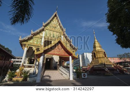 Thailand Phrae Wat Thai Temple