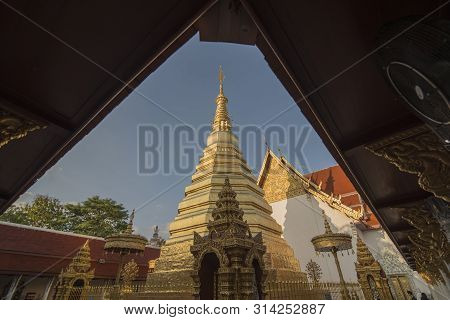 Thailand Phrae Wat Phra That Cho Hae Temple