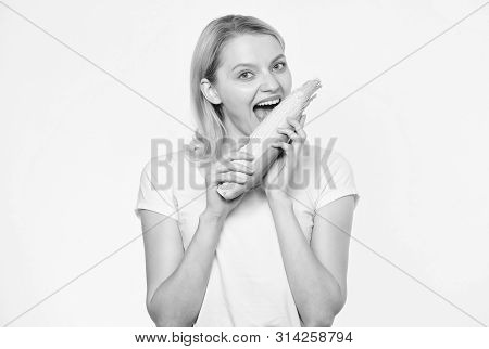 Farming, Farmer Girl With Maize. Agriculture And Cultivation. Corn Crop. Vitamin And Dieting Food. H