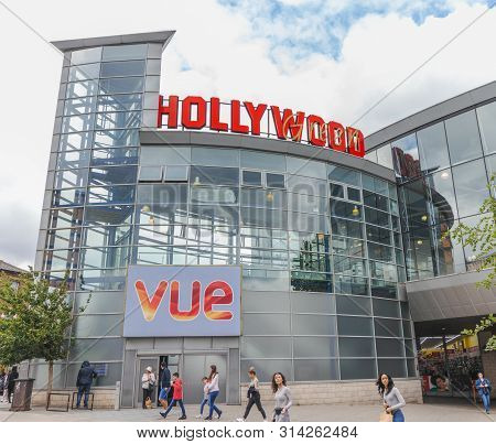 London / Uk - June 15th 2019 - Hollywood Green Vue Cinema, In Wood Green In The Borough Of Haringey