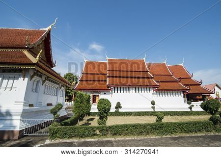 Thailand Phrae Wat Phra Non Temple