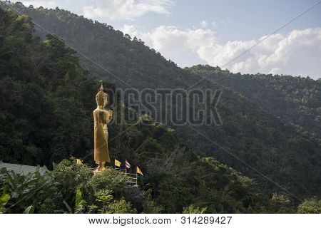 Thailand Phrae Wat Phra That In Khaen Temple