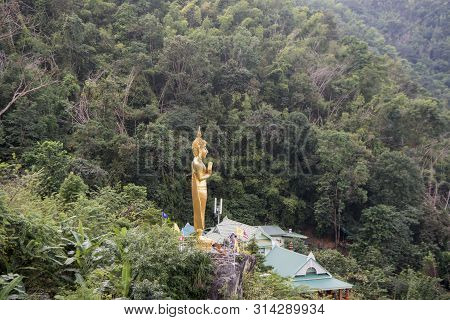 Thailand Phrae Wat Phra That In Khaen Temple