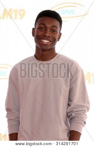 LOS ANGELES - JUL 27:  Niles Fitch at the 3rd Annual MBJAM19 at the Dave & Busters on July 27, 2019 in Los Angeles, CA
