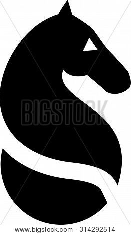Sea Horse. Stallion Horse. S Horse. Head Horse. Stable.vector Logo Icon