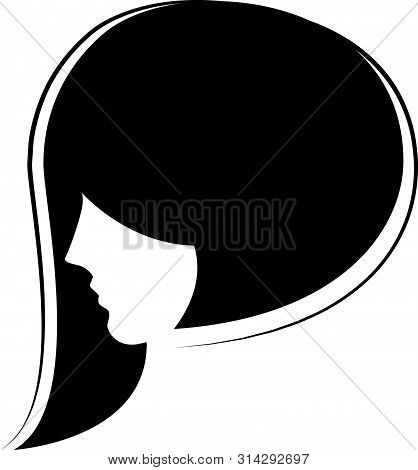 Initial P Beauty Face Vector Logo Icon