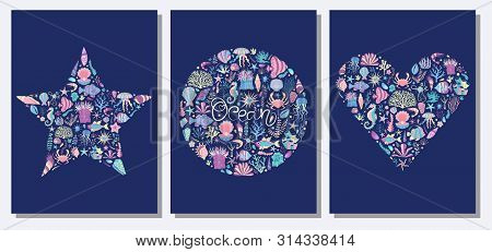 Ocean Under Sea World Prints And Cards