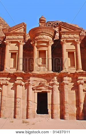 Petra, verlor Felsen Stadt von Jordanien