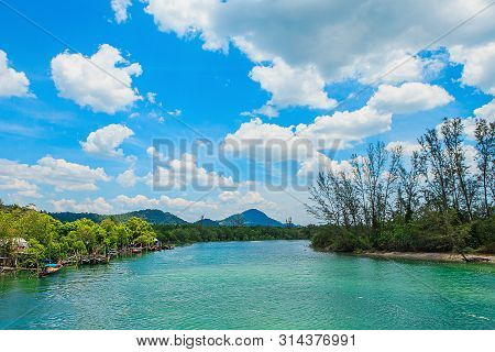 Pakmeng Beach In The Southern Of Thailand.