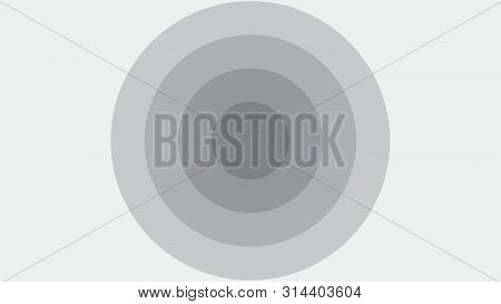 Ellipse Abstract Background, White, Gray
