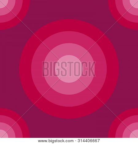 Abstract Ellipse Seamless Pattern Background Design Template, Pinky, Purple, Violet, Red, Maroon