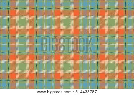 Tartan Scotland Seamless Plaid Pattern Vector. Retro Background Fabric. Vintage Check Color Square G