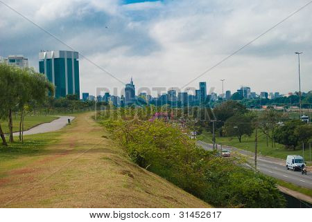 View of the southern part of São paulo