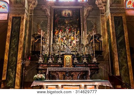 Church Of Lenno, On Lake Como, Italy