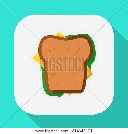 Vector Design Of Packaging And Food Icon. Set Of Packaging And Fast Stock Vector Illustration.