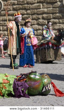 St George i smoka