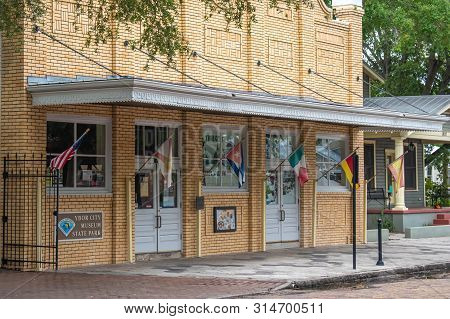 Tampa Bay, Florida. July 12, 2019. Partial View Of Ybor City State Museum.