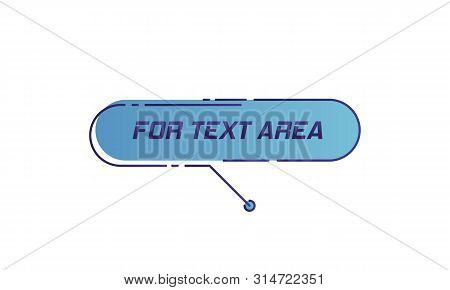 Digital Callouts Titles. Set Of Hud Futuristic Sci Fi Frame Template. Layout Element For Web, Brochu